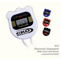 Digital Stop Watch with Chronometer/ Alarm/ Clock & Lap Time